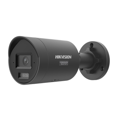 [Dual Light + ColorVu 3.0 + HikAI] Bala IP 6 Megapixel / Lente 2.8 mm / 40 mts IR + Luz Blanca / 2 Microfonos Integrados / Exterior IP67 /  WDR 130 dB / ACUSENSE 3.0 / Metal / NEMA 4X / ACUSEARCH