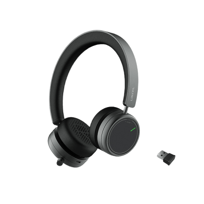 Auricular Inalámbrico LINKVIL DH50-B con Bluetooth 5.4 y Micrófono Retráctil con Cancelación de Ruido