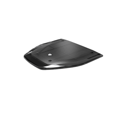 Domo lateral de reemplazo para barra de luces SP216 de la Marca SignalPro  Color Negro