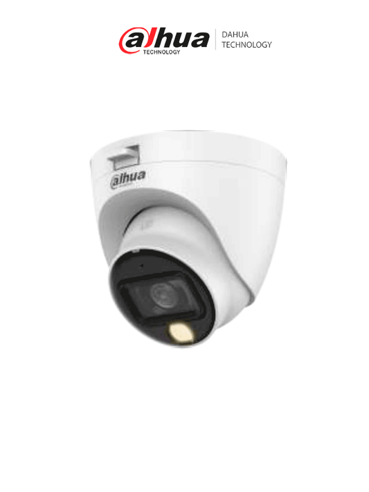 DAHUA HAC-HDW1801TLQ-IL-A - Cámara domo 4k Iluminador Dual con 8 MP  lente de 2.8 mm  ángulo de visión de 106°  IR de 20 m  WDR real de 120 dB  iluminación dual y micrófono integrado. Ideal para monitoreo en cualquier condición #MCI1 #LDM