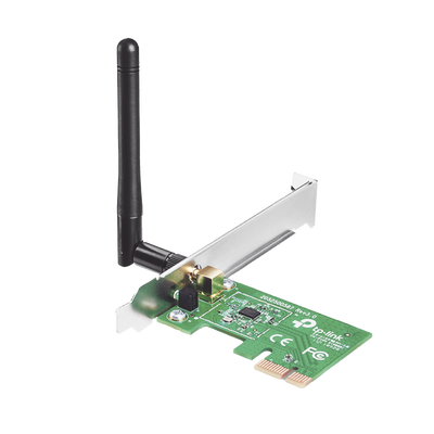 Adaptador Inalámbrico PCI Express / Velocidad inalámbrica de hasta 150 Mbps / Cifrado WPA/WPA2 / Compatible con windows y Linux