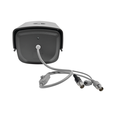 Bala TURBOHD 1 Megapixel (720p) / Identificación de PLACAS VEHICULARES / CLIMAS EXTREMOS / Lente Mot. 6 a 22 mm / Luz Blanca 40 mts / Exterior IP66