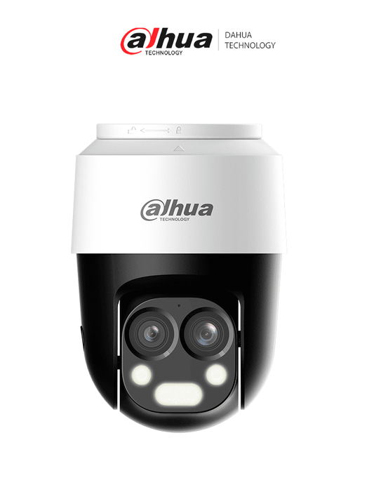 DAHUA HAC-PT1200B-IL-A-E2Z - Cámara PT Dual de 2 Megapíxeles/ 6x Zoom Hibrido 2 Lentes/ Lentes de 2.8mm y 6mm/ Angulo de 109 y 47.2 mm/ Iluminador Dual Inteligente 50 Mts/ Micrófono Integrado/ Super Adapt/ IP66/ #LoNuevo #MCI1