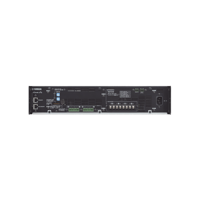 Amplificador de Audio Multicanal con Conexión Análoga | DANTE | 4 Canales  140W | 8 OHMS | 70/100V