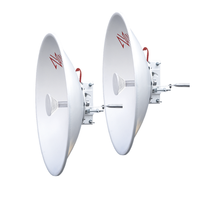 Antena Direccional de alto rendimiento / diámetro  de 60 cm / 5.9-7.2 GHz / Ganancia 30 dBi / SLANT de 45 ° y 90 ° / Ideal para 30 km / Conector N-Hembra / Montaje  y jumpers incluidos.