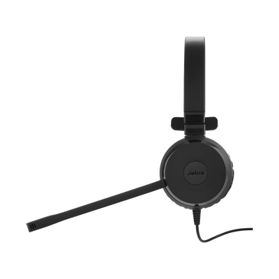 Jabra Evolve 30 Mono con conexión USB / 3.5mm  micrófono con cancelación de ruido y controlador en el cable con botones e indicadores LED (5393-829-309)