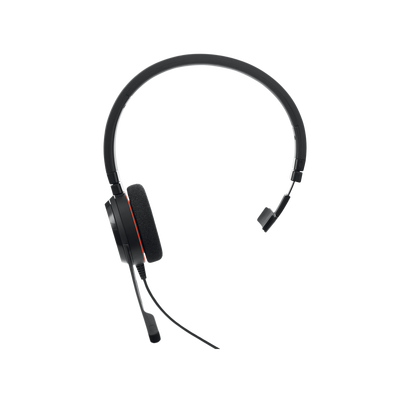 Jabra Evolve 30 Mono con conexión USB / 3.5mm  micrófono con cancelación de ruido y controlador en el cable con botones e indicadores LED (5393-829-309)