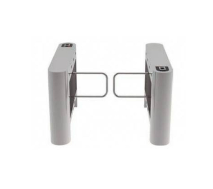 ZKTECO PROENTRANCE SB01FP - Barrera Peatonal de Acero Inoxidable un Carril de Alto Flujo / 30 personas x minuto / Carril 104.5 cm / Incluye 2 lectores de Huella FR1500 y / #Remate Panel inBio206Pro / Requiere Licencia / 01 pz en IZTACALCO / #Remate