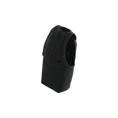 Funda de Nylon con clip metálico a cinto y correa con broche frontal para sostener el radio / IC-F3013  IC-F4013.