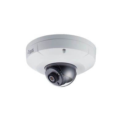 Cámara IP Mini Domo Antivandálico 2MP Lente Fijo 4mm  IR 15m  para Exterior