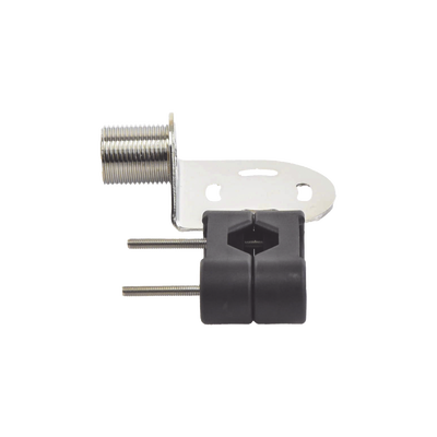 Soporte para antenas marinas con adaptadores de nailon para ajustarse a rieles cuadrados o redondos verticales u horizontales de 7/8"  1" y 11/4"