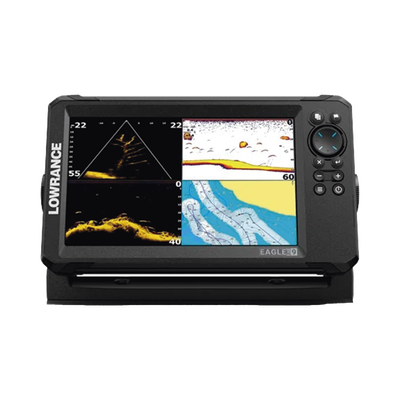 Eagle eye 9 ecosonda en pantalla horizontal IPS de 9 pulgadas  incluye transductor ojo de águila