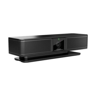 Barra de Videoconferencia | Cámara 4K UHD | 4 Micrófonos | Conexión USB | Wifi | Bluetooth | Ideal para Salas Pequeñas
