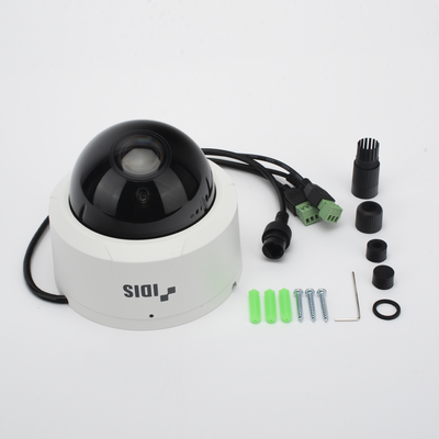 Camara Domo IP 5MP | LENTE MOT 2.7 - 13.5 MM |Compatible Con Terceros | API   Onvif Profile S/T | IK10 IP67 | 30M IR | H.265 | SOPORTA E/S ALARMA| SOPORTA E/S AUDIO