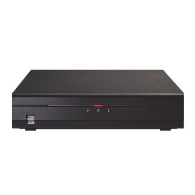 NVR 4K | 4 Canales IP | 4 Puertos PoE | INTELLIGENT CODEC | Incluye HDD de 2TB | 4 Entradas y 1 Salida de Audio | 4 Entradas y 1 Salida de Alarma|  Cumple con  NDAA