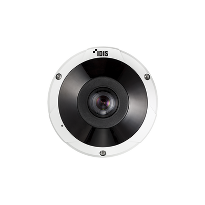 Fisheye 5 Megapíxeles |  Micro SD | Audio De 2 Vías | Entrada y Salida de Alarma | POE | Dia/Noche (ICR) | IR 20 M | WDR | IK10/IP67 | Cumple con NDAA