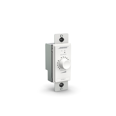 ControlCenter Controlador de volumen y seleccion de fuente (A/B) de zona digital | Blanco