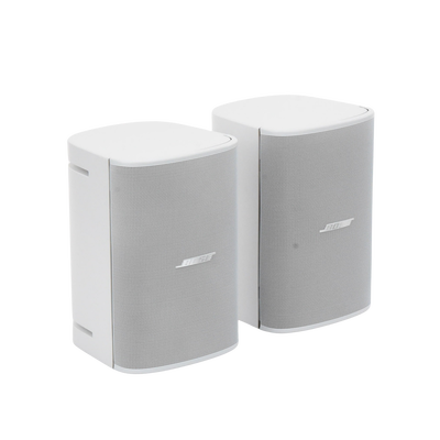 Par de Altavoces de Pared | DesignMax | 5&#039;&#039; | 70/100V | 8ohms | Blanco | Exterior