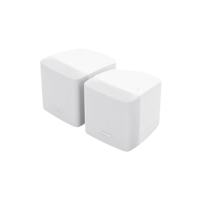 Par de altavoces FreeSpace 3 Surface-Mount Satellites 5ohms/70/100V Blanco