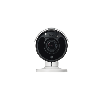 Cámara Bala IP de 2 megapíxeles (1080p) | Audio bidireccional | Alarma I/O | PoE | IR Led 20m | IK10 | Lente Vari-focal 2.8mm - 12mm | Día / noche | MicroSD | INTELIGENTE CODEC | ICR