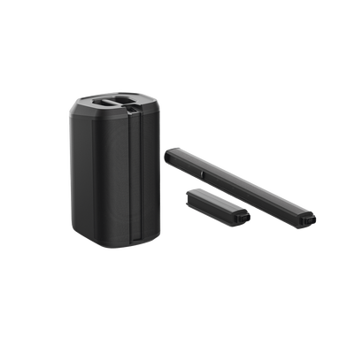 Sistema Portátil de Audio | Arreglo lineal de 16 altavoces | Subwoofer | Mezclador Integrado de 3 canales | Bluetooth | Configuación mediante App