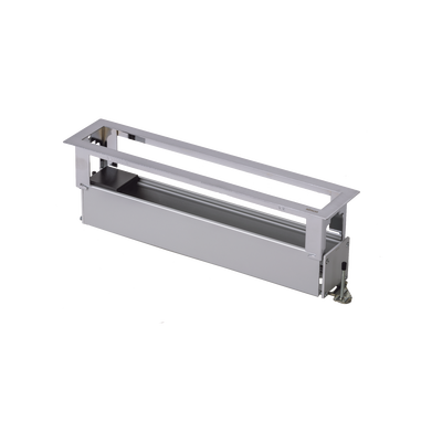 Caja Para Instalación en Escritorio para Voz  Datos o Contactos Eléctricos / Capacidad para 6 Módulos / Salida de Cables "Posterior" / Los Módulos se Adquieren Aparte / (KFC136/14CY)