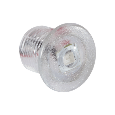 Luz led marina de cortesía serie Newt  emite luz de color rojo de 45 lúmenes  para uso exterior e interior  fabricado bajo norma de protección IP67.