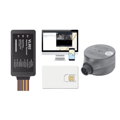 Kit localizador vehicular / 4G LTE / BLE / RS485 / Audio dos vias (requiere accesorios) / incluye SIM500MB2Y  Plataforma EPCOMGPSCODE y UL212 Sensor ultrasonico