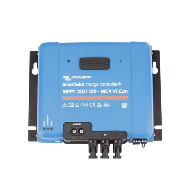 SmartSolar MPPT 250/100-MC4. Controlador Solar MPPT 100A  Voltaje: 48 Vcc. Para uso con Inv. Cargadores Victron