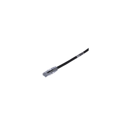 Cable de Parcheo TX6  UTP Cat6  24 AWG  CM  Color Negro  20 ft.
