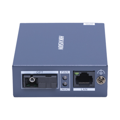 Convertidor Fibra Óptica / Transmisor / Monomodo (TX) / 1 Puerto SFP (SC) 100 Mbps / 1 Puerto RJ45 10/100 Mbps / HASTA 20 KM / Plug and Play