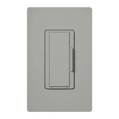 Atenuador (dimmer) Auxiliar de pared  compañero de atenuadores multilocación color negro