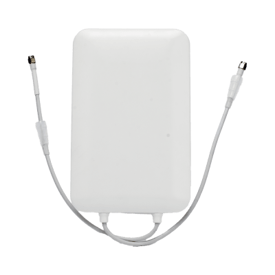 Antena Sectorial Wi-Fi de 90° para Exterior con Montaje / 2.4 y 5 GHz / Ganancia 15 dBi / Conectores RPSMA / Ideal para APs Conectorizados Unifi  Altai  TP-Link y Grandstream.