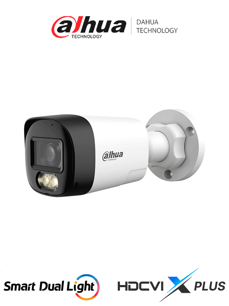 DAHUA DH-HAC-HFW1200RL-IL-T - Camara Bullet de 2 Megapixeles/ Audio Bidireccional/ Iluminación Dual Inteligente Hasta 30m/ Lente de 2.8mm Apertura de 111°/ Policarbonato/ #LoNuevo #HI