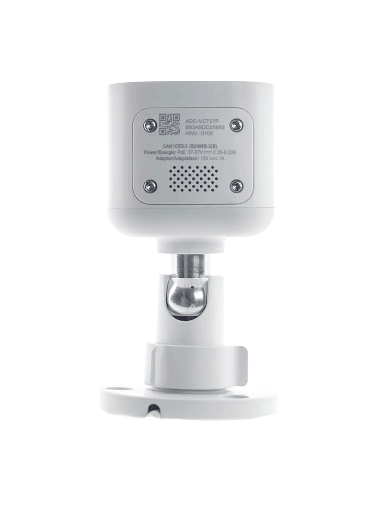 ALARM.COM ADCV727P- Camara bullet Exterior + Poe ( Pro ) + audio 2 vias 2 Mp Compatible Con Aplicación De Alarm.Com