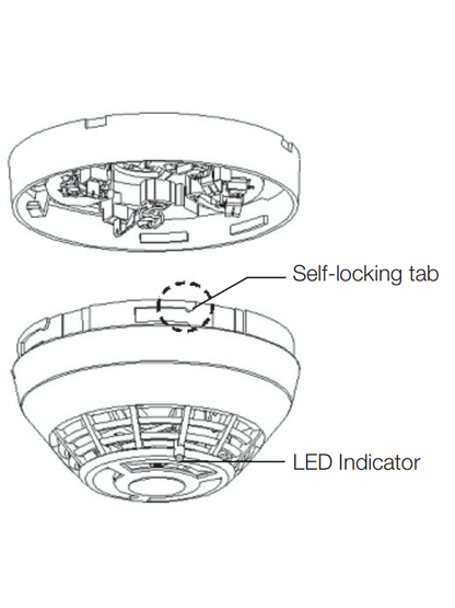 KIDDE F_KIRHD - Detector de Temperatura Direccionable