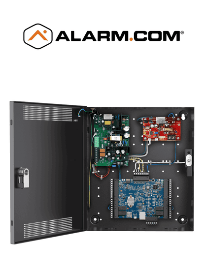 ADC-AC-X1100-2PSE- Control de acceso para 2 puertas Compatible Con Aplicación De Alarm.Com