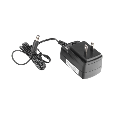 Adaptador de Pared / 12 Vcc / 1 Amp / Cuenta con Adaptador de Clema / Salida de 3.5 mm