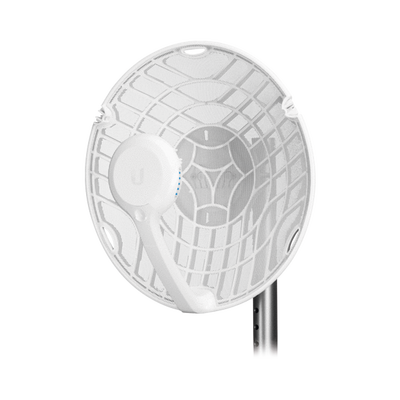 Radio de Backhaul de alta capacidad  tecnología airFiber hasta 1 Gbps  60 GHz con failover en 5 GHz  con antena integrada de 38 dBi y 11 dBi respectivamente