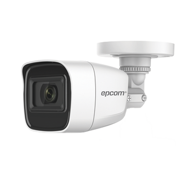 AUDIO POR COAXITRON / Bala TURBOHD 2 Megapixel (1080p) / Gran Angular 106° / Lente 2.8 mm / 25 mts IR EXIR / Exterior IP66 / 4 Tecnologías / dWDR