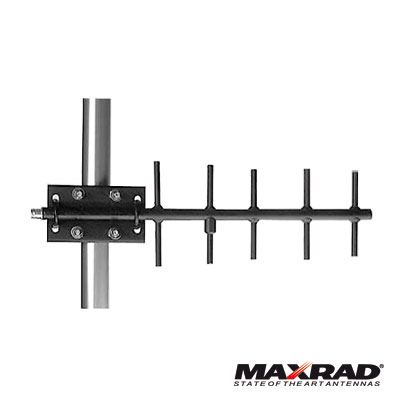Antena base  direccional  rango de frecuencia 890 - 960 MHz (Yagi 5 elementos)