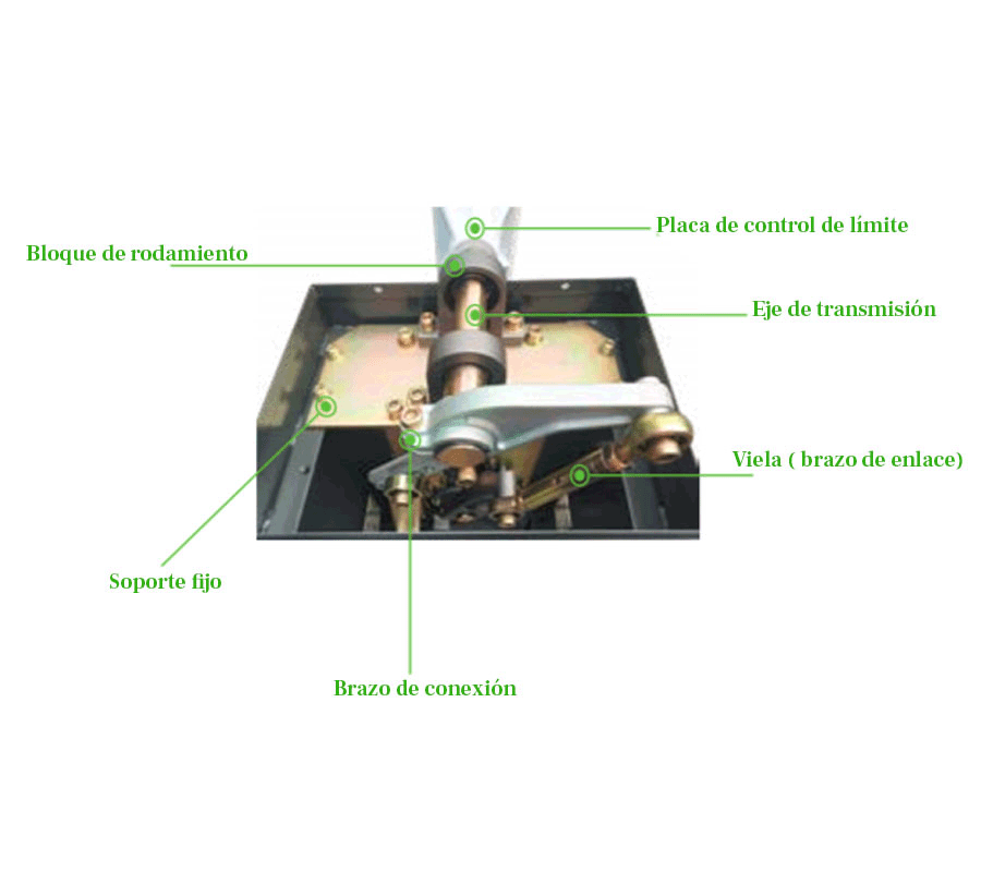 ZKTECO CMP200R - Barrera Vehicular Derecha / Brazo Telescópico de 2.6 hasta 4.5 metros / 3 Seg. / Dirección Ajustable (a Izquierda) / Gabinete con Luz Led Indicador de estado / Sistema Inteligente anti-impacto/ Incluye 2 controles remotos