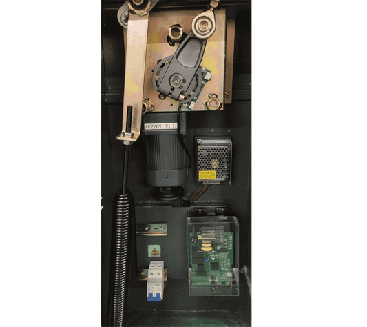 ZKTECO CMP200R - Barrera Vehicular Derecha / Brazo Telescópico de 2.6 hasta 4.5 metros / 3 Seg. / Dirección Ajustable (a Izquierda) / Gabinete con Luz Led Indicador de estado / Sistema Inteligente anti-impacto/ Incluye 2 controles remotos