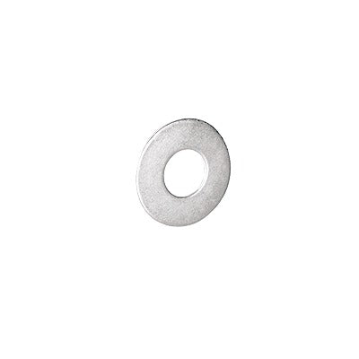 Arandela plana galvanizada de 1/4"  acabado Electro Zinc