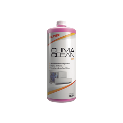 CLIMA CLEAN BA Limpiador espumoso  biodegradable y a base de agua que garantiza una limpieza profunda y profesional en serpentines de minisplits  mejorando su eficiencia y prolongando su vida útil