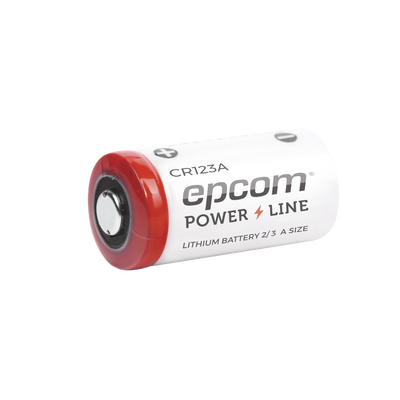Batería CR123A de Litio 3 V 1300 mAh (No recargable)