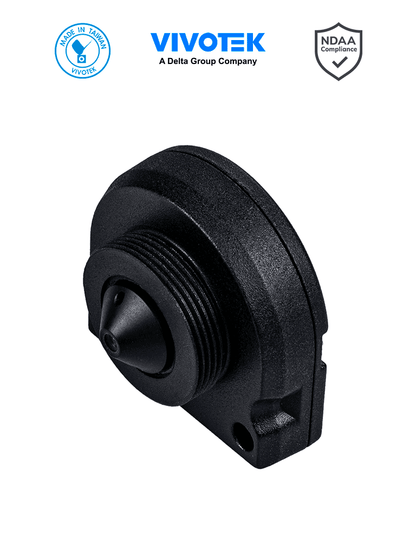 VIVOTEK CU9171-HF - Lente plano tipo Pinhole  4 Megapixeles  WDR PRO  Lente fijo 3.7mm  Cable de 5 metros