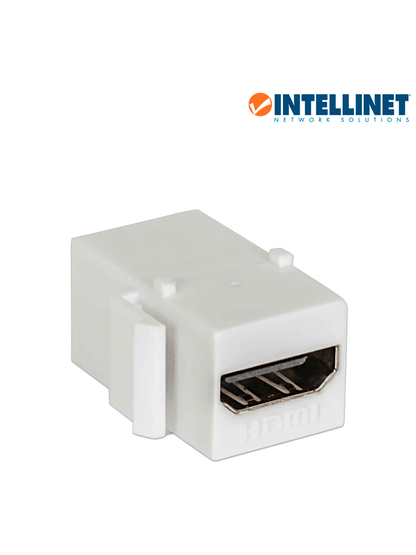 INTELLINET 771351 - Cople HDMI  Keystone  Blanco