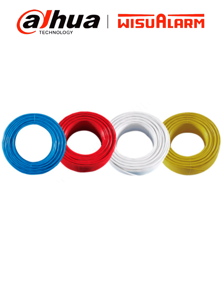 DAHUA WISUALARM DHI-HY-TSC-40DA-68-200 - Cable de detección de calor lineal (convencional)  Color Azul  Acero  Temperatura de alarma de 68°C  200 metros #LoNuevo #Wisualarm