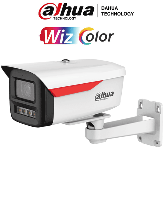DAHUA DH-IPC-HFW2649M-S-B-PRO Cámara IP Bullet  de 6MP/ WizColor / WizSense/ equipada con IA/ SMD Plus/ Lente de 2.8 mm/ micrófono integrado/ Protección perimetral/ Ranura MicroSD  WDR real de 120 dB y PoE. Certificación IP67/ #LoNuevo #WIZD #DWIZ